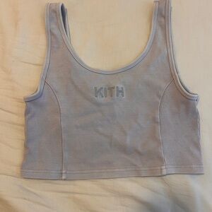 Kith Lavender Ribbed Top